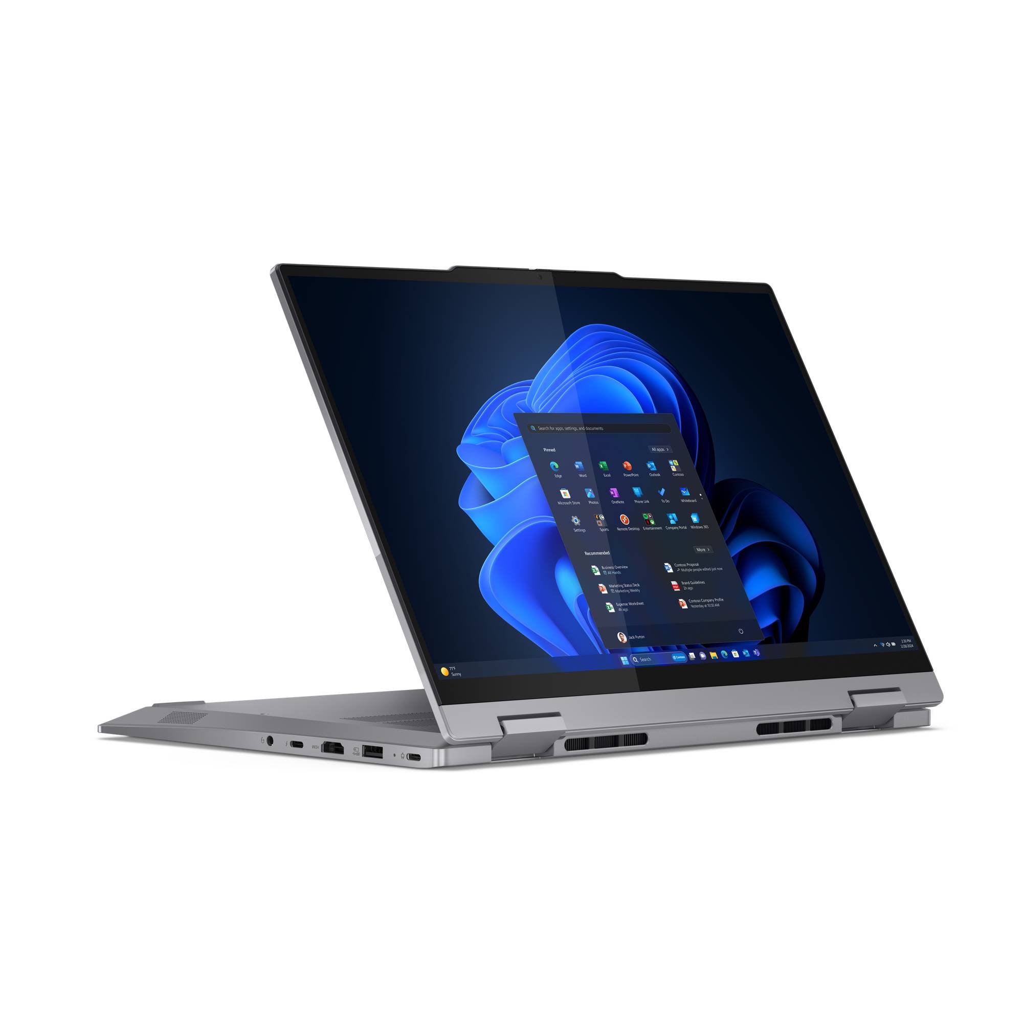 Rca Informatique - image du produit : THINKBOOK 14 2IN1 CORE ULT7 155 16GB 512GB 14.0IN W11P 1Y PREM S