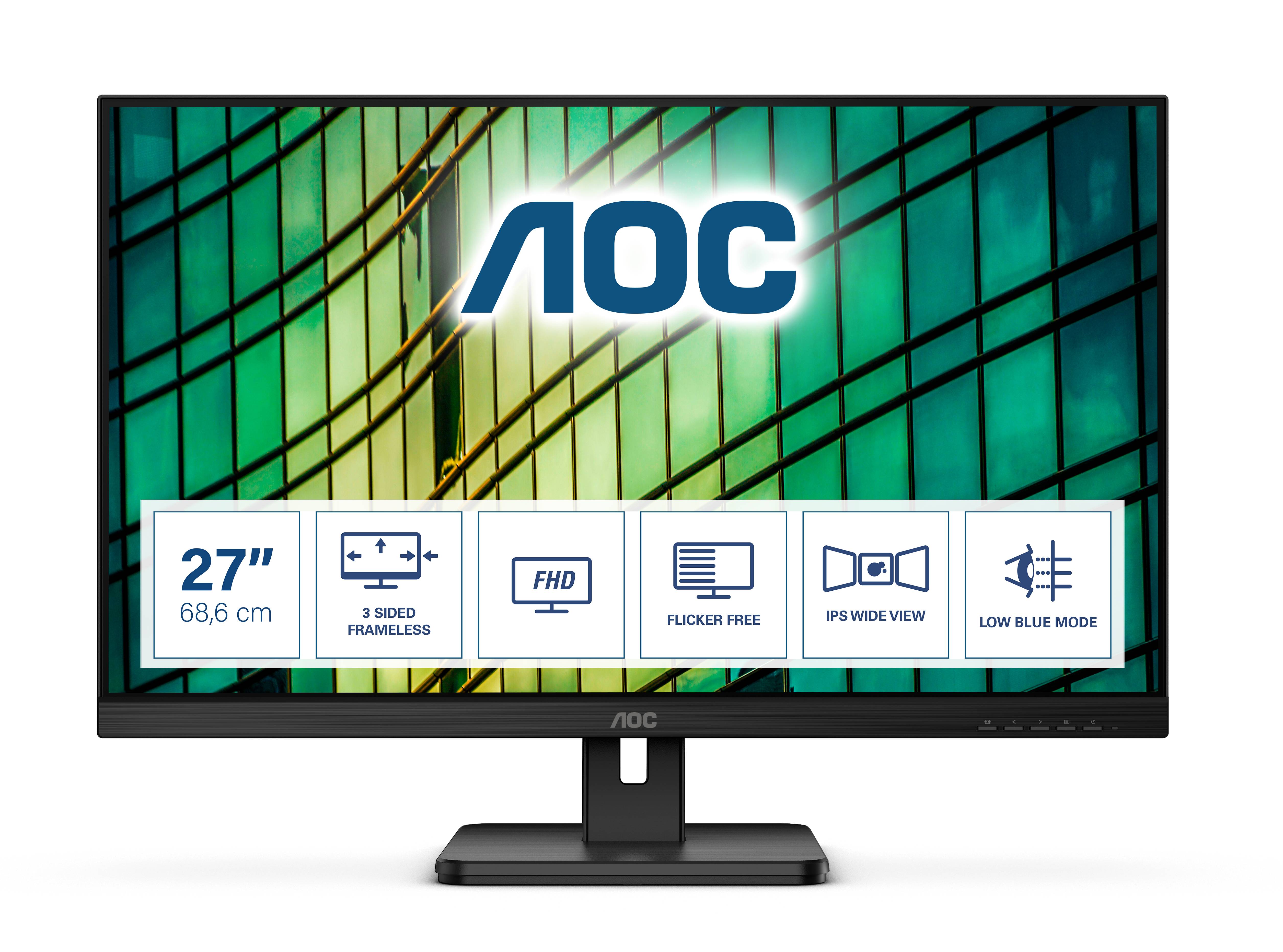 Rca Informatique - Image du produit : 27E2QAE 27IN IPS FHD 300CD/4MS/HDMI/DP/VGA