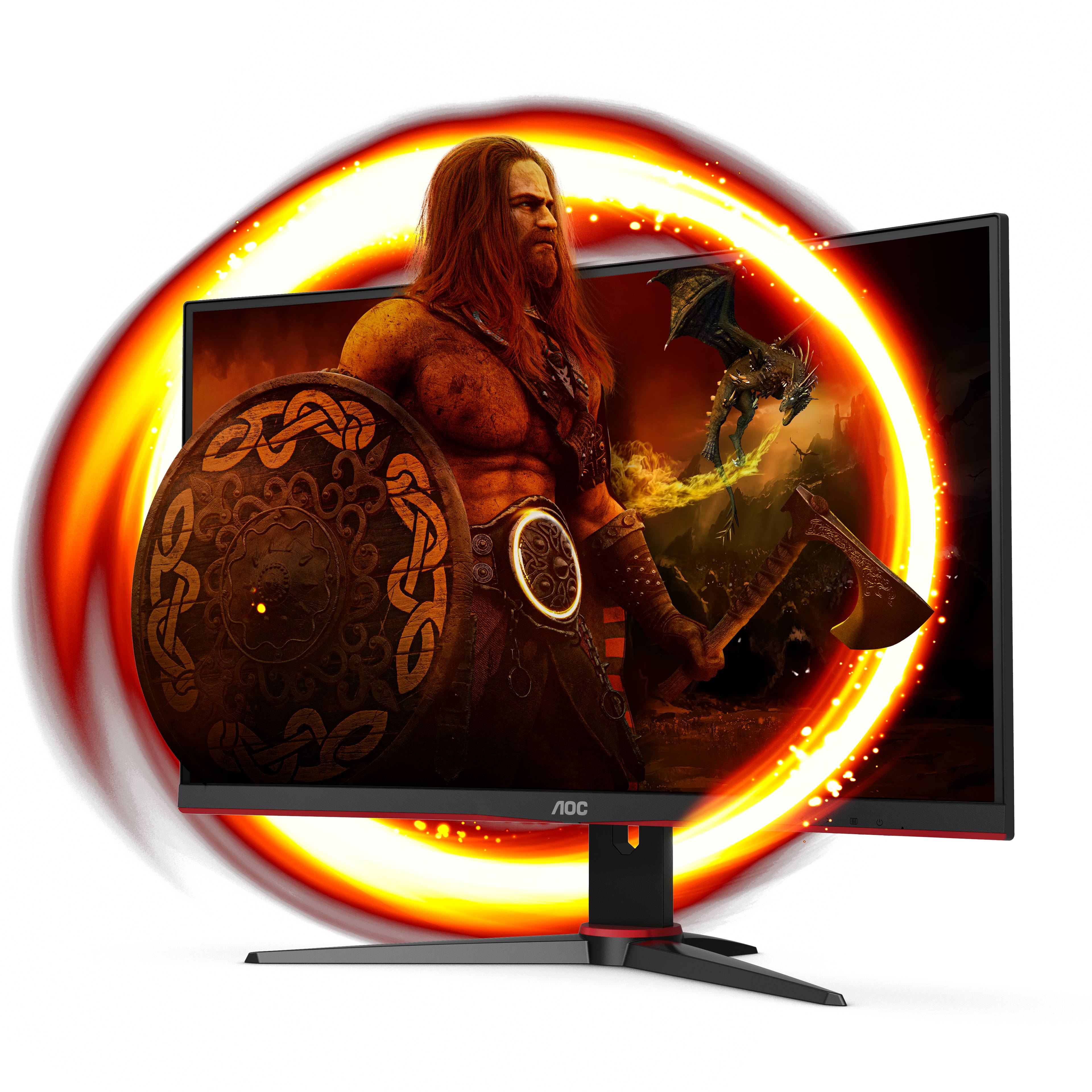 Rca Informatique - image du produit : C27G2ZE/BK 27IN CURV VA FHD 240HZ 300CD/1MS/2HDMI/DP