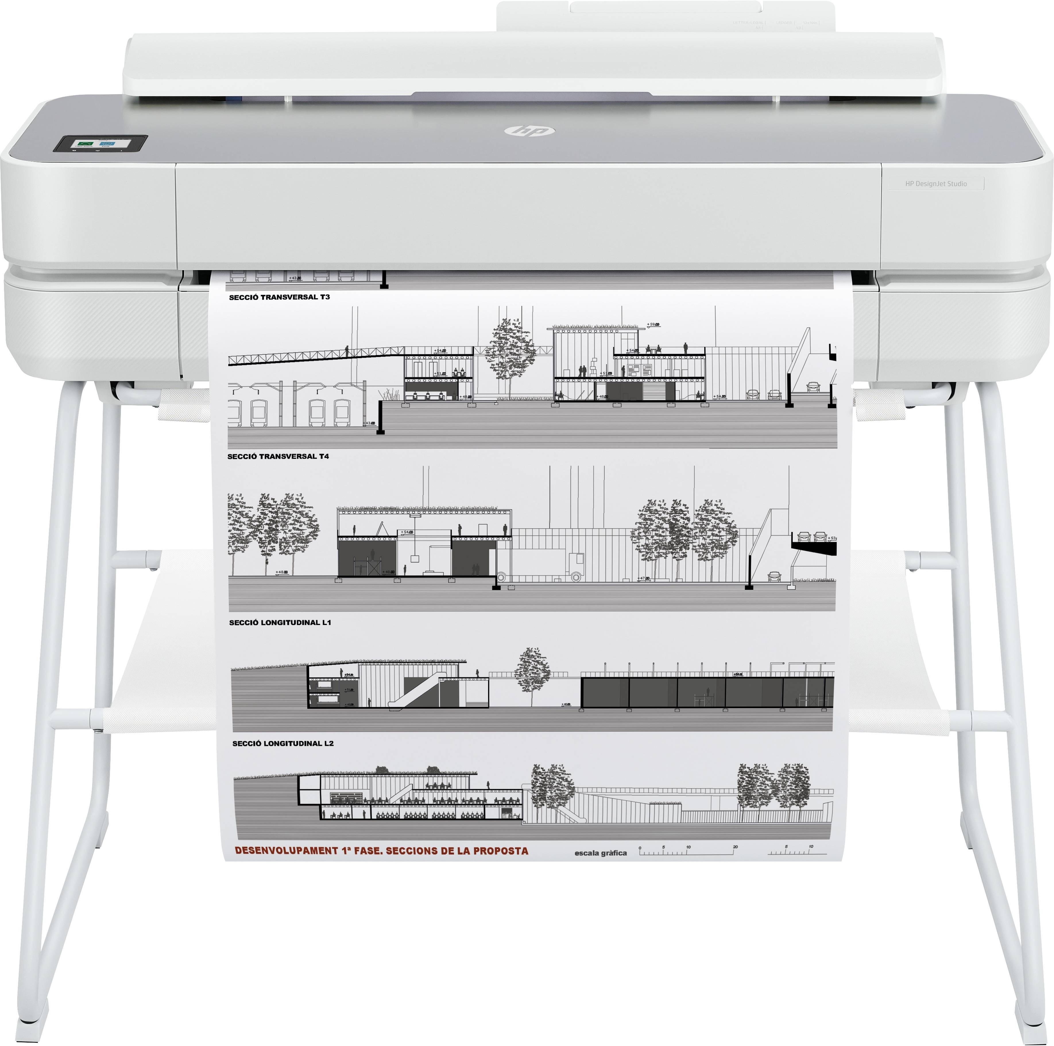 Rca Informatique - image du produit : HP DESIGNJET STUDIO STEEL 24-IN PRINTER