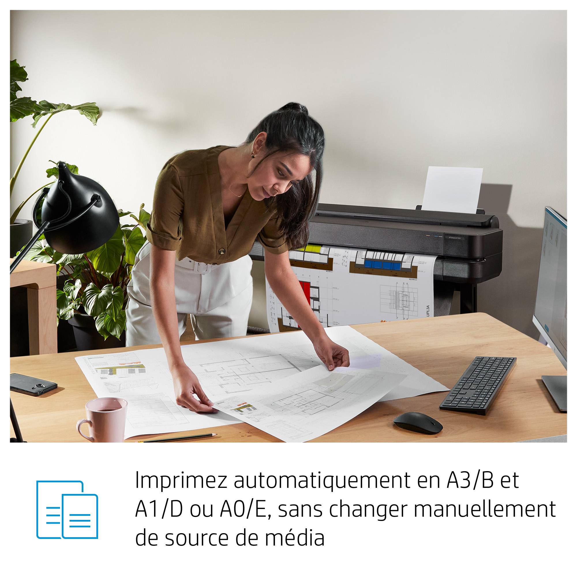 Rca Informatique - image du produit : HP DESIGNJET STUDIO STEEL 24-IN PRINTER