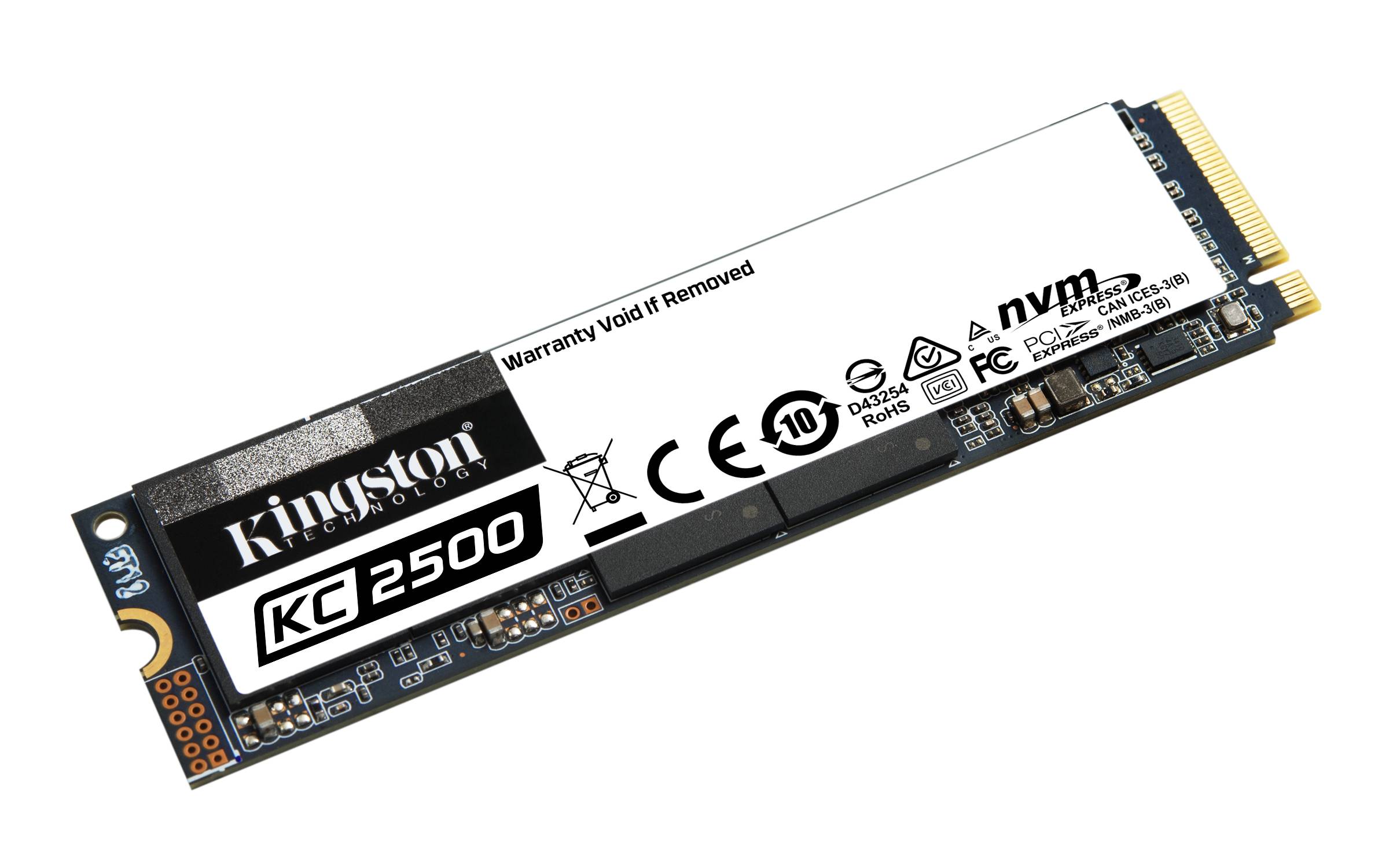 Rca Informatique - image du produit : 250G KC2500 M.2 2280 NVME SSD .