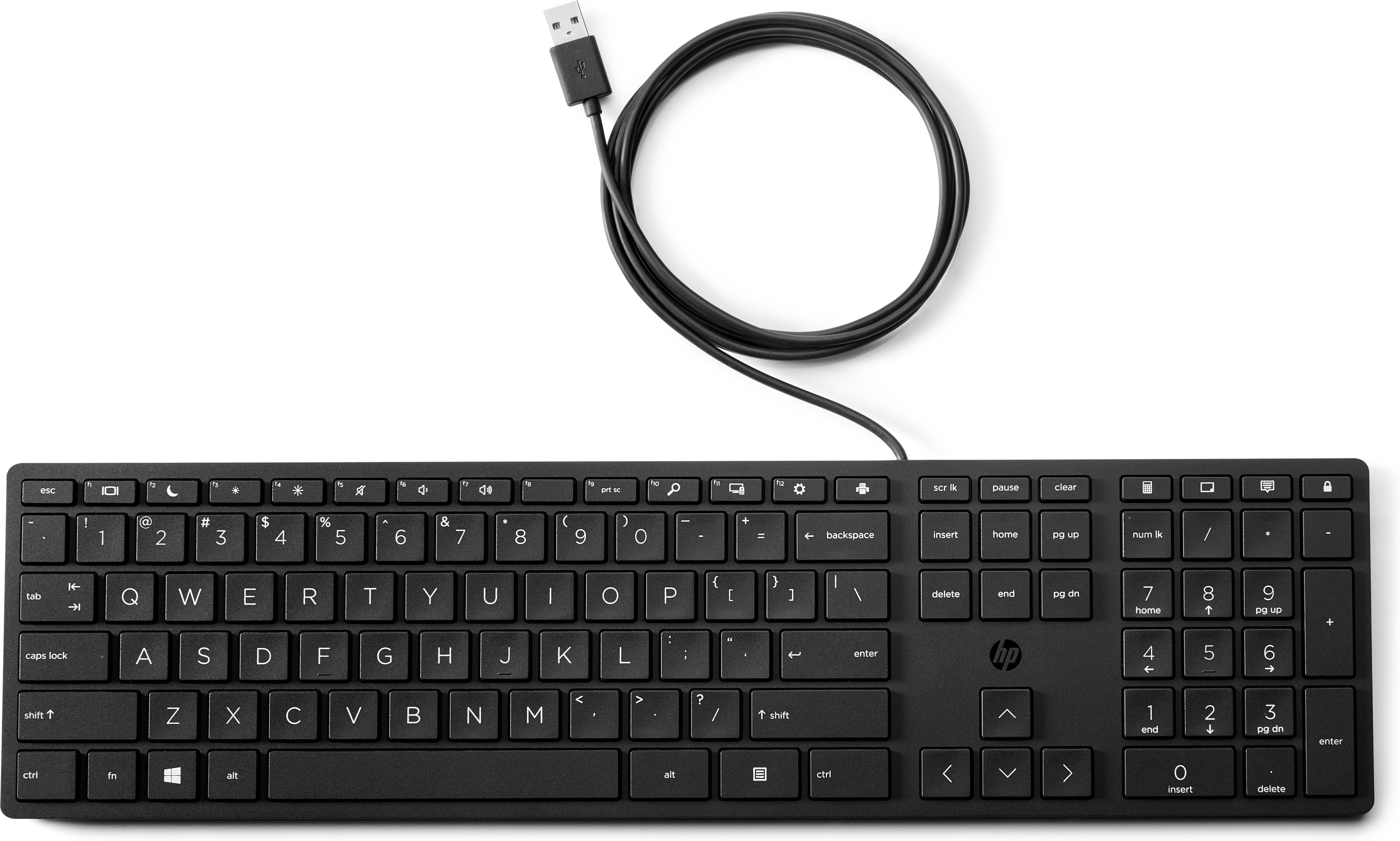 Rca Informatique - image du produit : HP BULK WIRED 320K KEYBOARD