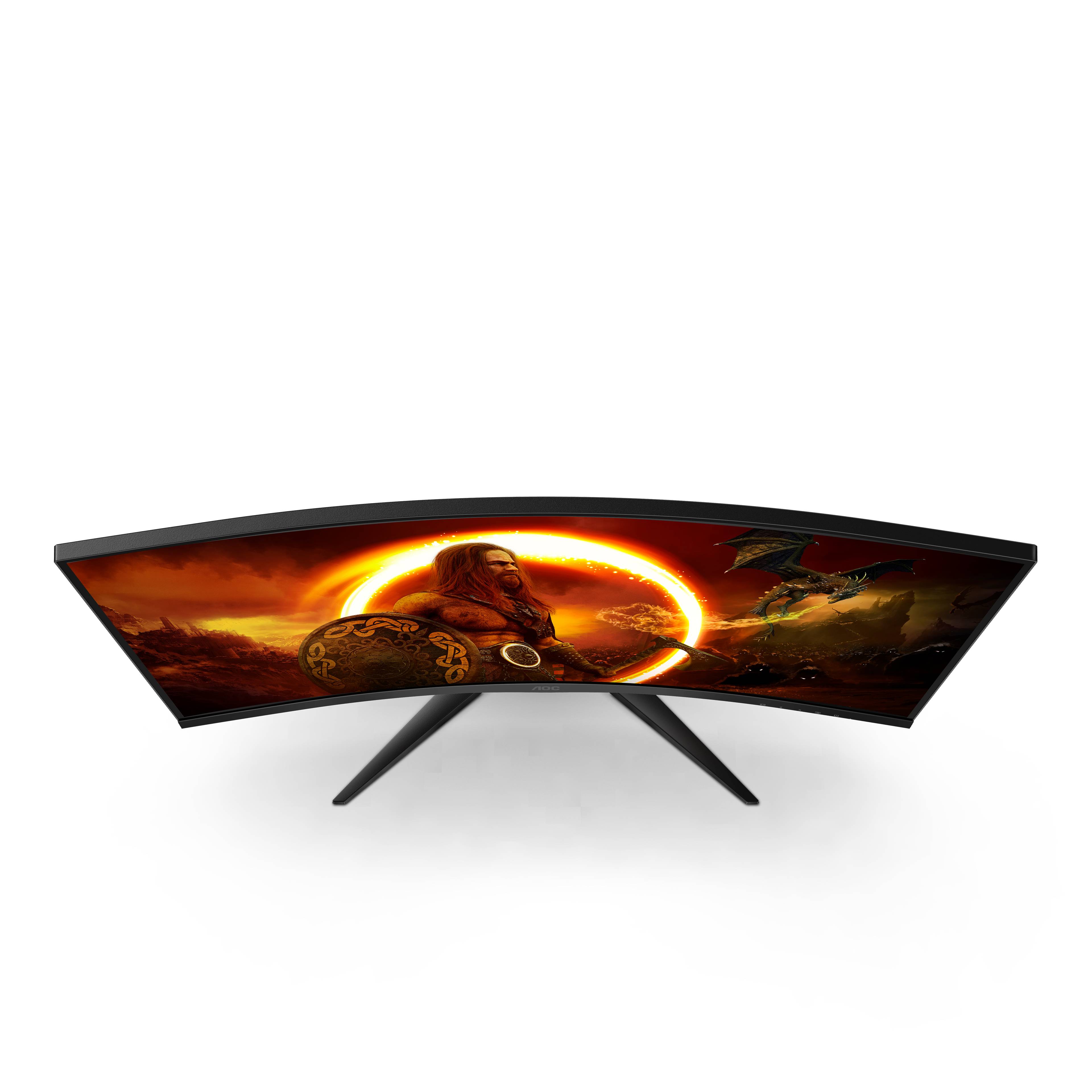 Rca Informatique - image du produit : CQ32G2SE/BK 31.5IN CURV VA QHD 165HZ 250CD/4MS/2HDMI/DP