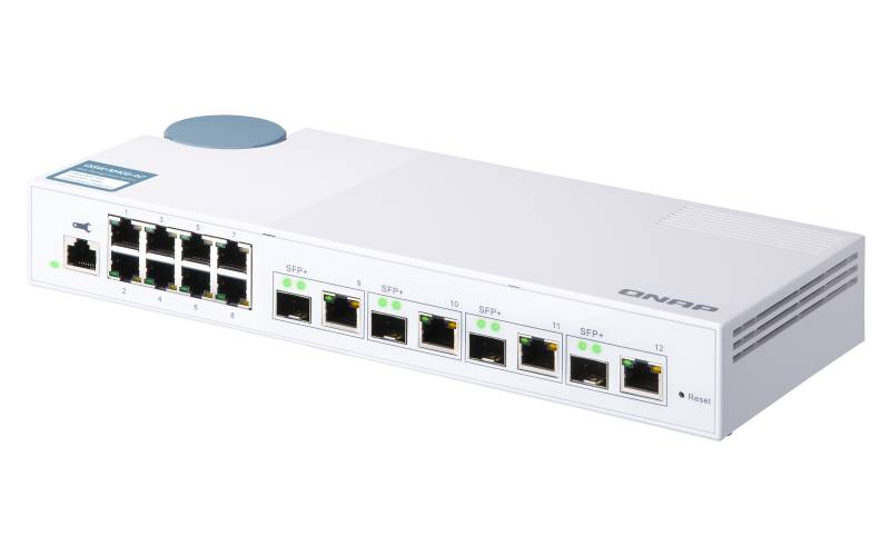 Rca Informatique - image du produit : QSW-M408-4C SWITCH 8PORT 1GBPS 4X 10G SFP+/ NBASE-T COMBO WMSW