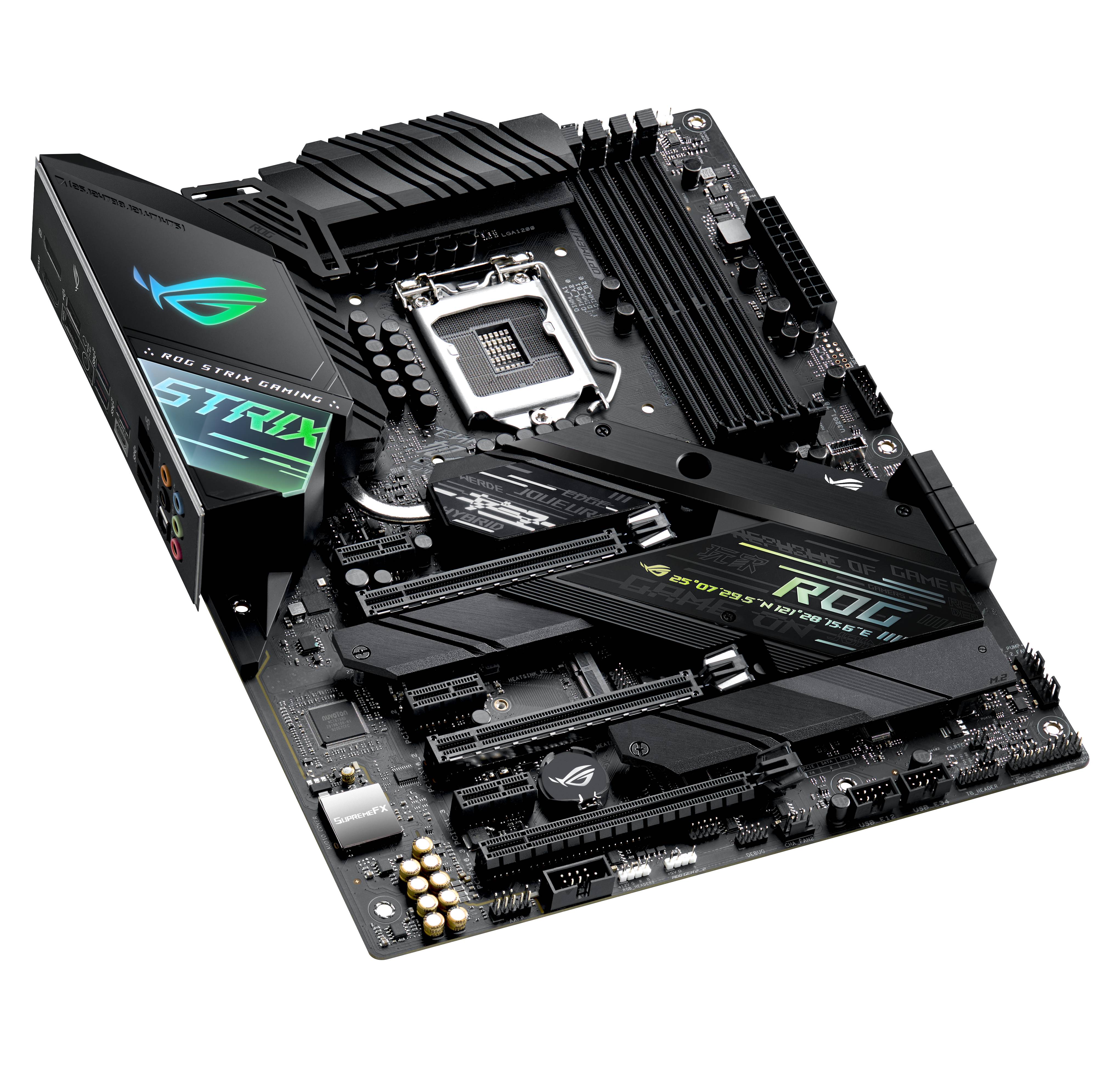 Rca Informatique - image du produit : ROG STRIX Z490-F GAMING ATX+GLN+U3.2+M2 SATA6+4XDDR4