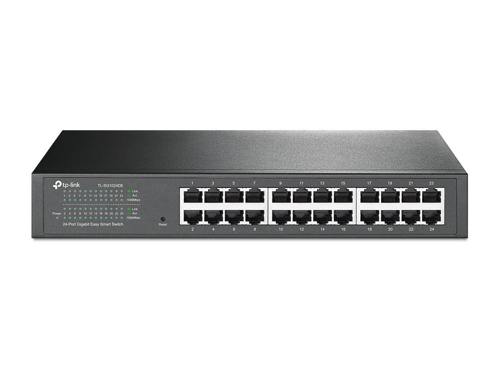 Rca Informatique - image du produit : TL-SG1024DE 24-PORTGIGAB SWITCH 10/100/1000 MBIT/S-RJ45-PORTS