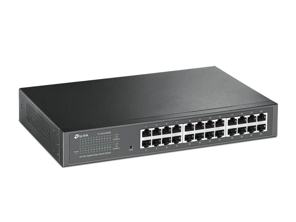 Rca Informatique - image du produit : TL-SG1024DE 24-PORTGIGAB SWITCH 10/100/1000 MBIT/S-RJ45-PORTS