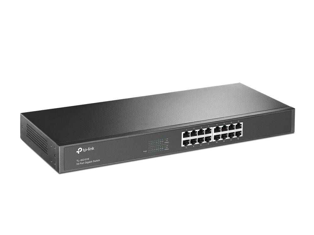 Rca Informatique - image du produit : TL-SG1016 UNMANAGED PURE GIGABIT SWITCH 16 10/100/1000M