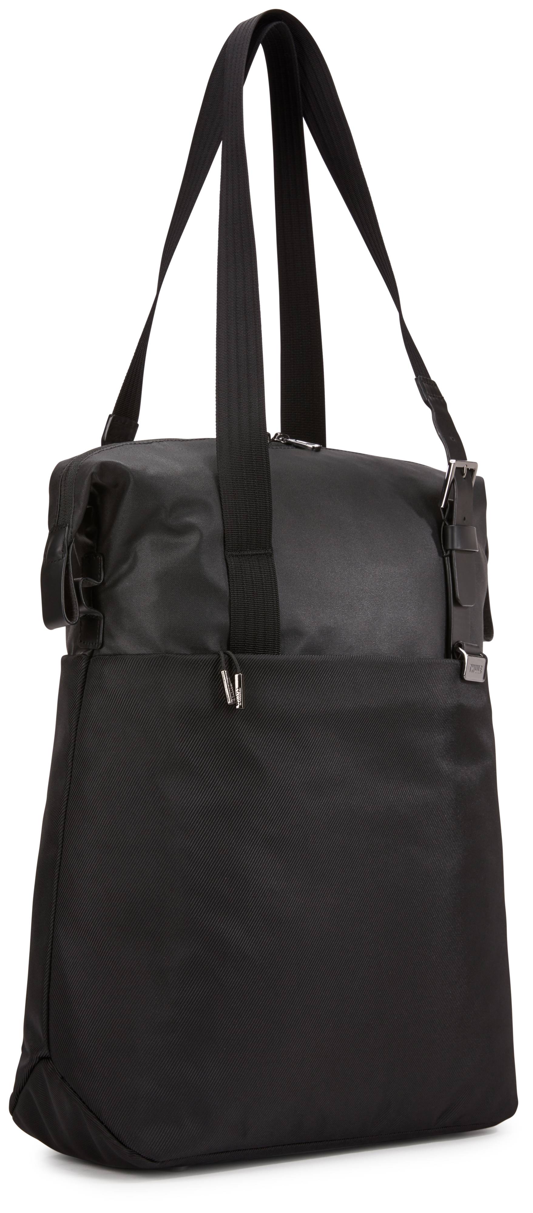 Rca Informatique - image du produit : SPIRA VERTICAL TOTE BLACK .