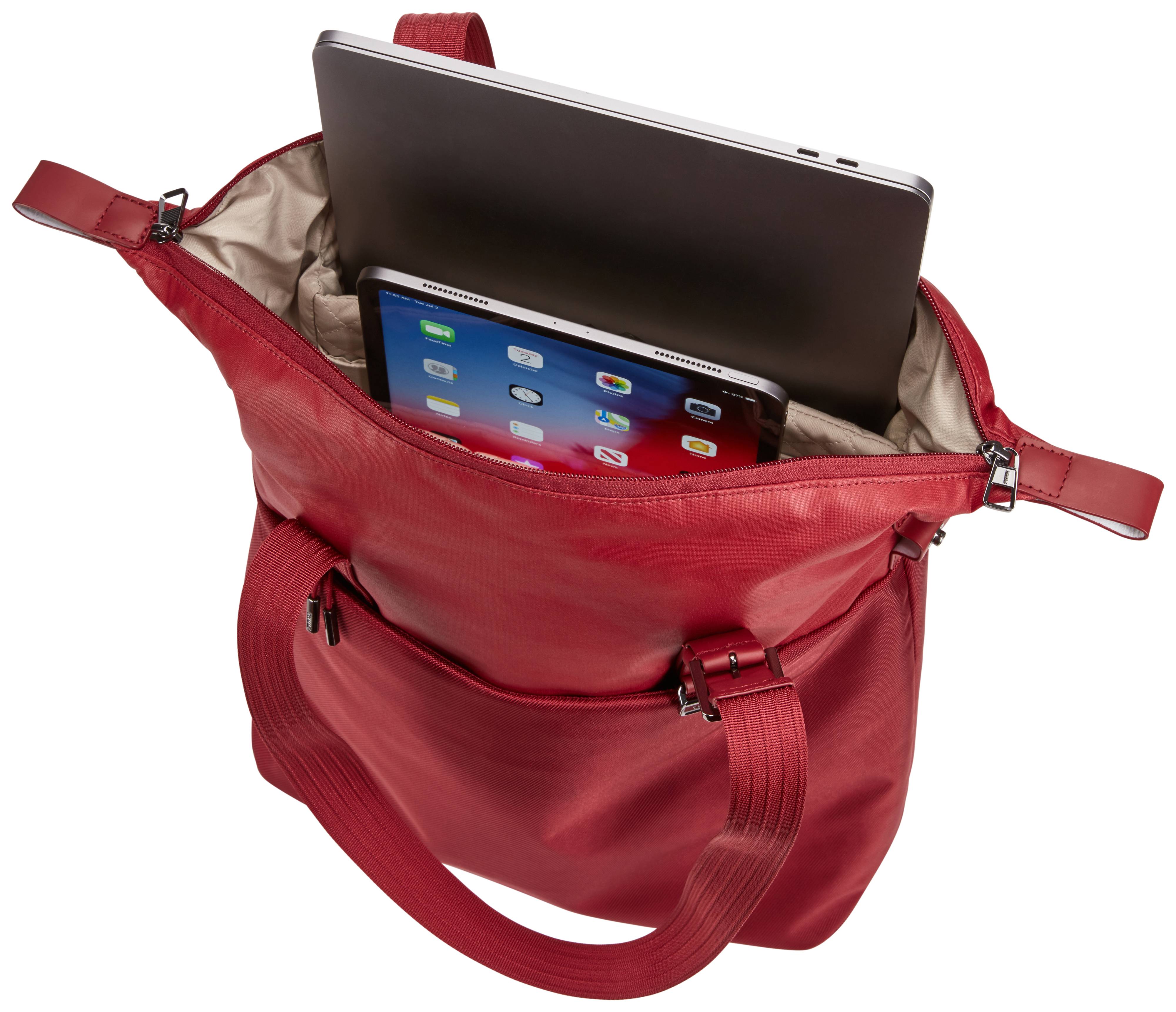 Rca Informatique - image du produit : SPIRA VERTICAL TOTE RIO RED .