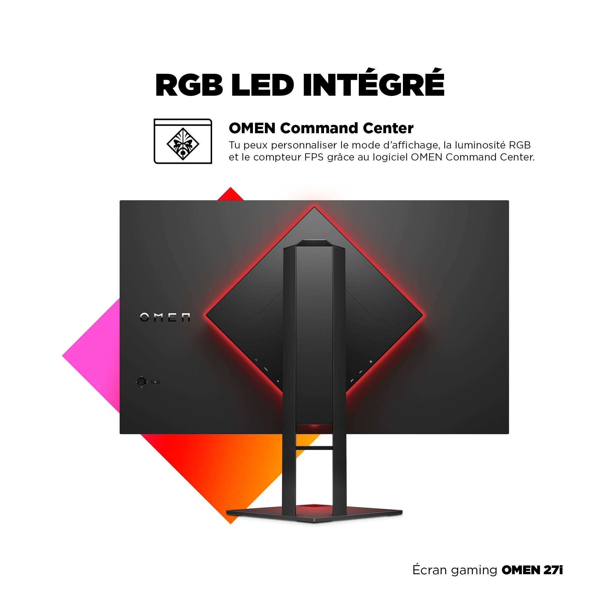 Rca Informatique - image du produit : 27IN IPS 2560X1440 16:9 1MS OMEN 1000:1 USB