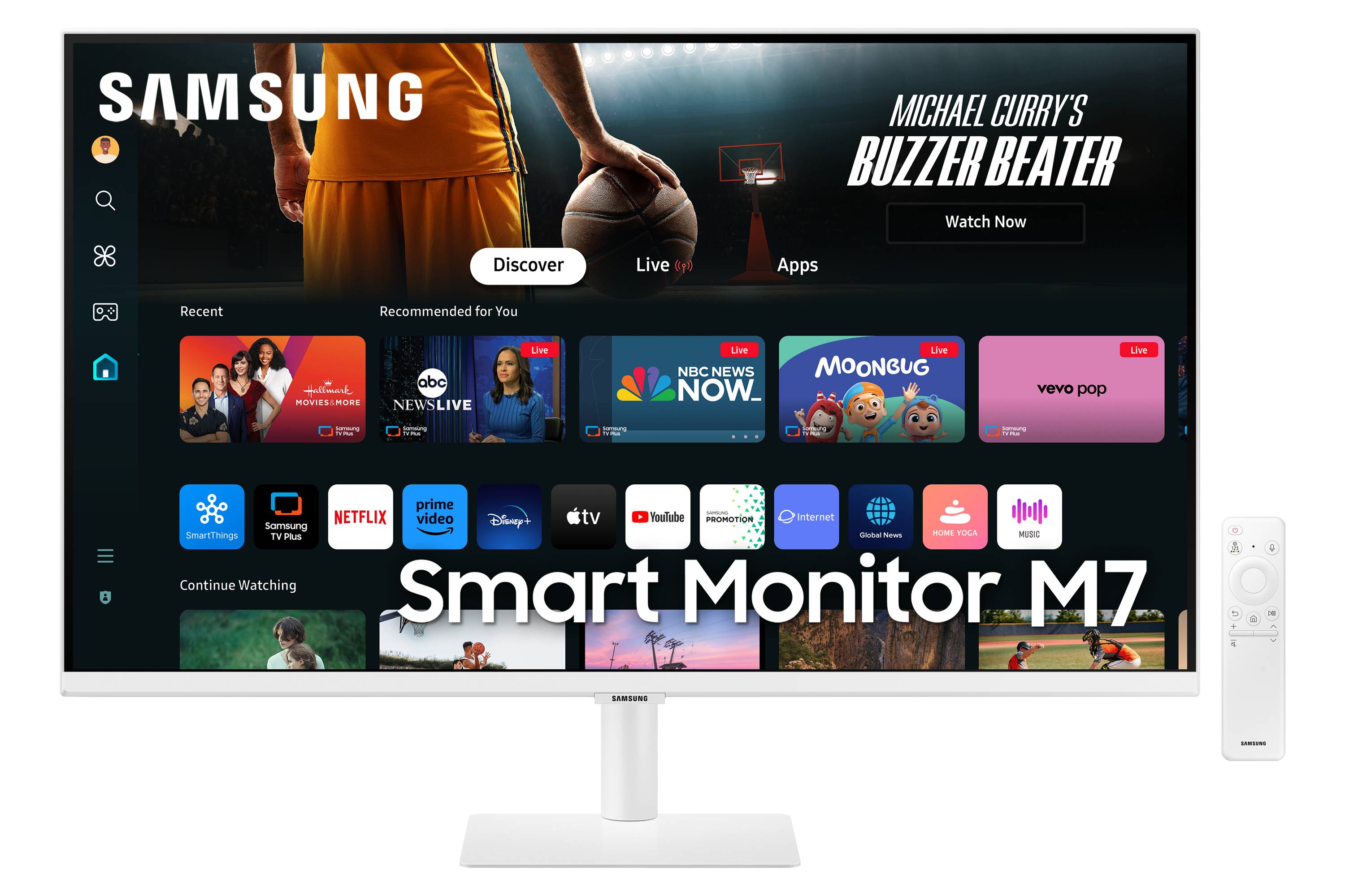 Rca Informatique - image du produit : MONITOR M7 - DM700 32IN UHD 4K 3840X2160 4MS 3000:1 HDMI