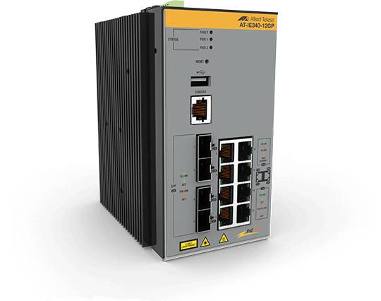 Rca Informatique - Image du produit : L3 INDUSTRIAL LAN SWITCH 8X 10/100/1000-T POE+ 4X SFP PORTS