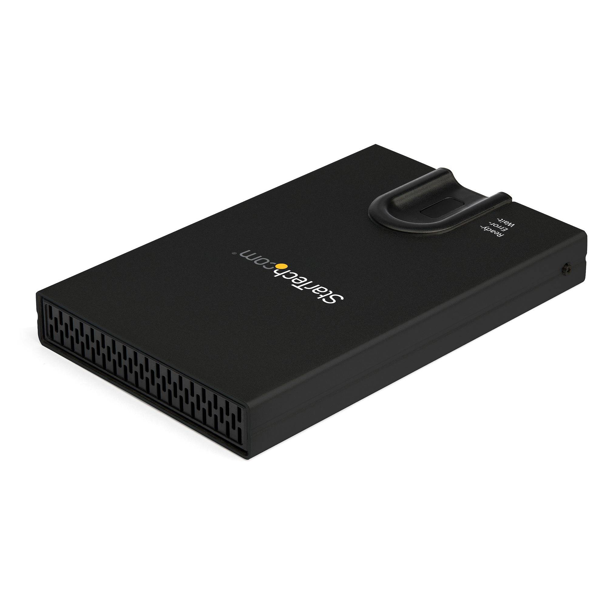 Rca Informatique - image du produit : ENCRYPTED HARD DRIVE ENCLOSURE FINGERPRINT ACCESS 2.5 SATA