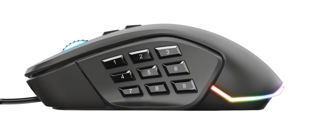 Rca Informatique - image du produit : CUSTOMIZABLE MORFIX WIRED GAMING MOUSE GXT970 BQ 30