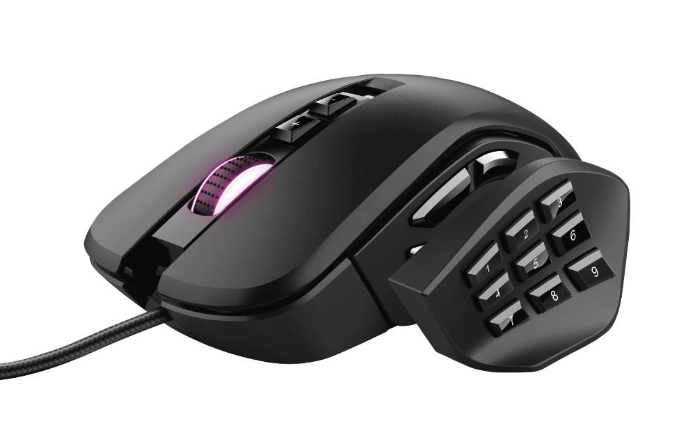 Rca Informatique - image du produit : CUSTOMIZABLE MORFIX WIRED GAMING MOUSE GXT970 BQ 30