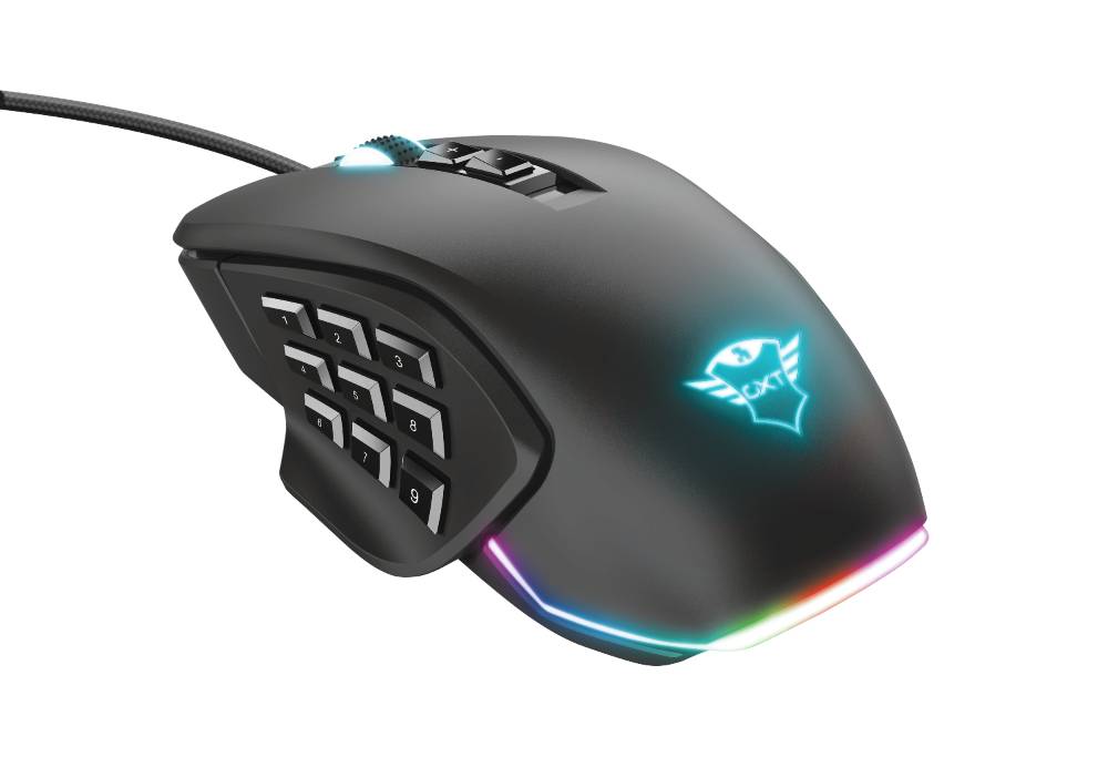 Rca Informatique - image du produit : CUSTOMIZABLE MORFIX WIRED GAMING MOUSE GXT970 BQ 30