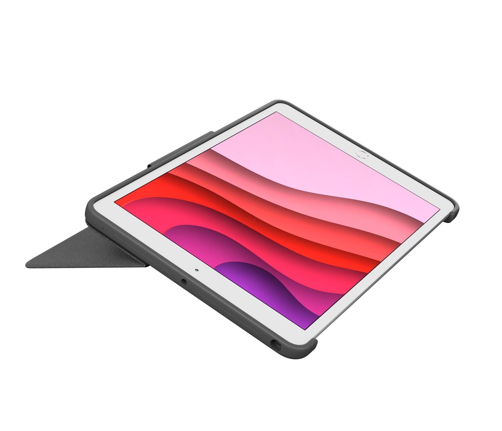 Rca Informatique - image du produit : COMBO TOUCH F/ IPAD 7TH AND 8TH GENERATION GRAPHITE FRA CENTRAL