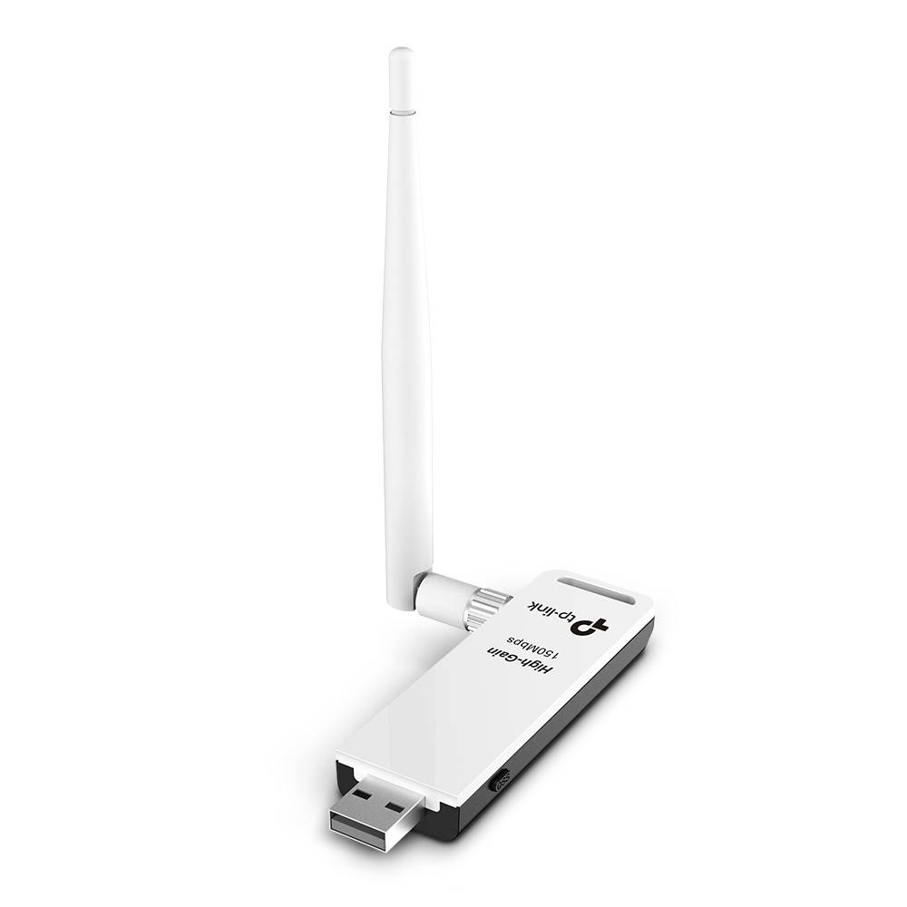 Rca Informatique - image du produit : TL-WN722N 150M HIGH-GAIN WIRELESS ADAPTER