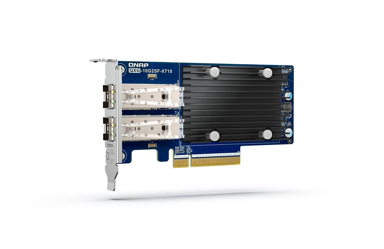 Rca Informatique - image du produit : 2PORT SFP+10GBE NW EXP CARD LOWPROFILE FORMFACTOR PCIEGEN3X8