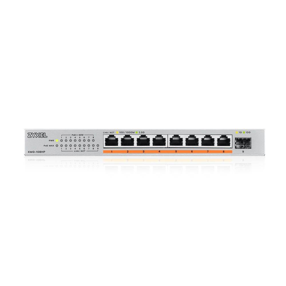 Rca Informatique - image du produit : XMG-105 8 PORT 10/2.5G MULTIGIG POE++ SWITCH UNMANAGED