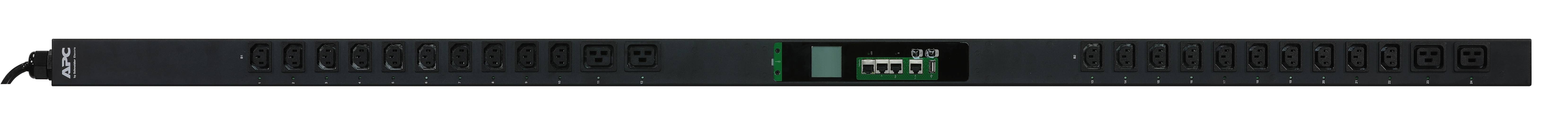 Rca Informatique - image du produit : EASY PDU SWITCHED ZEROU 16A 230 (20)C13 AND (4)C19 IEC309