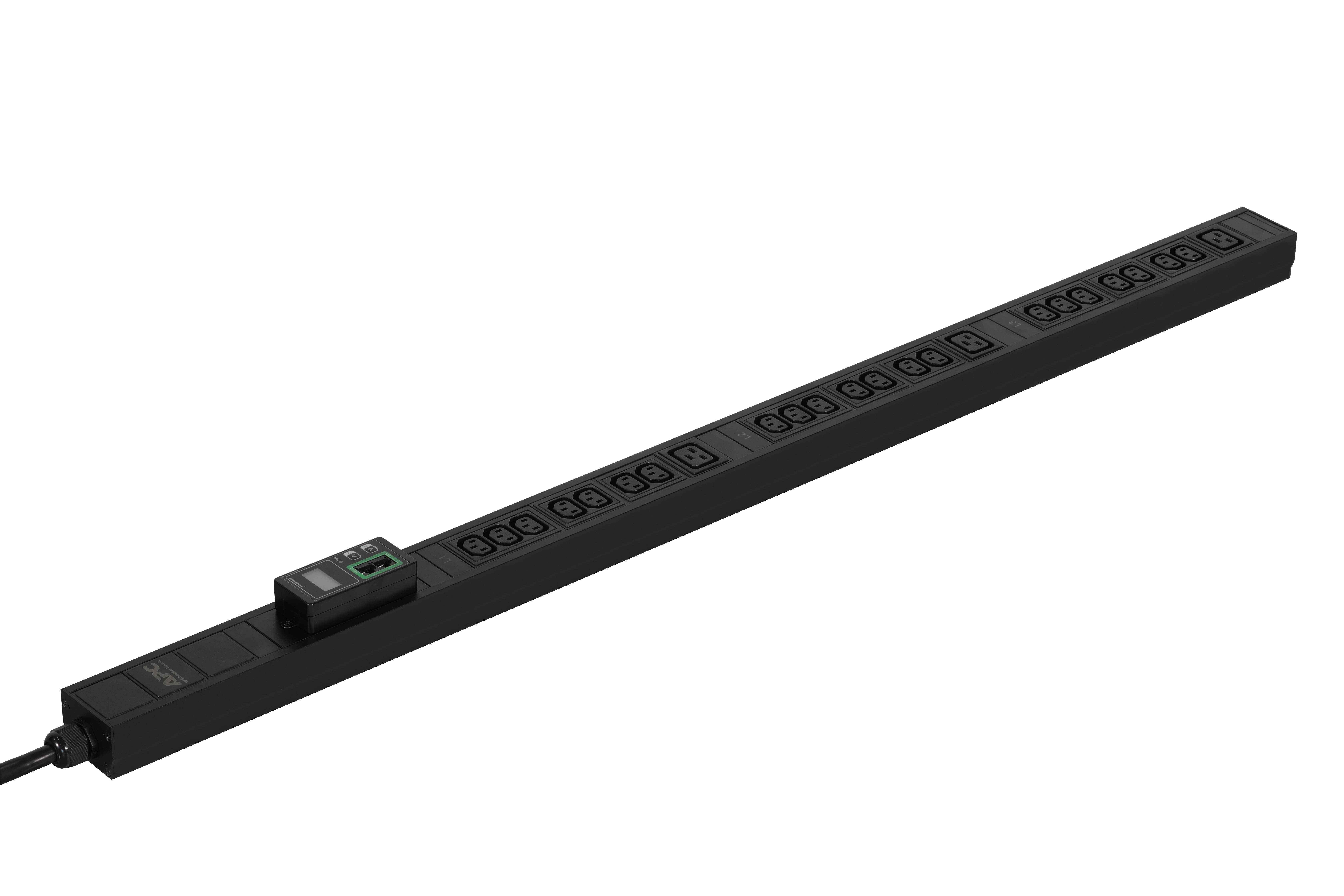 Rca Informatique - image du produit : EASY PDU METERED ZERO U 22 KW 230V (18) C13 N (6) C19: IEC309