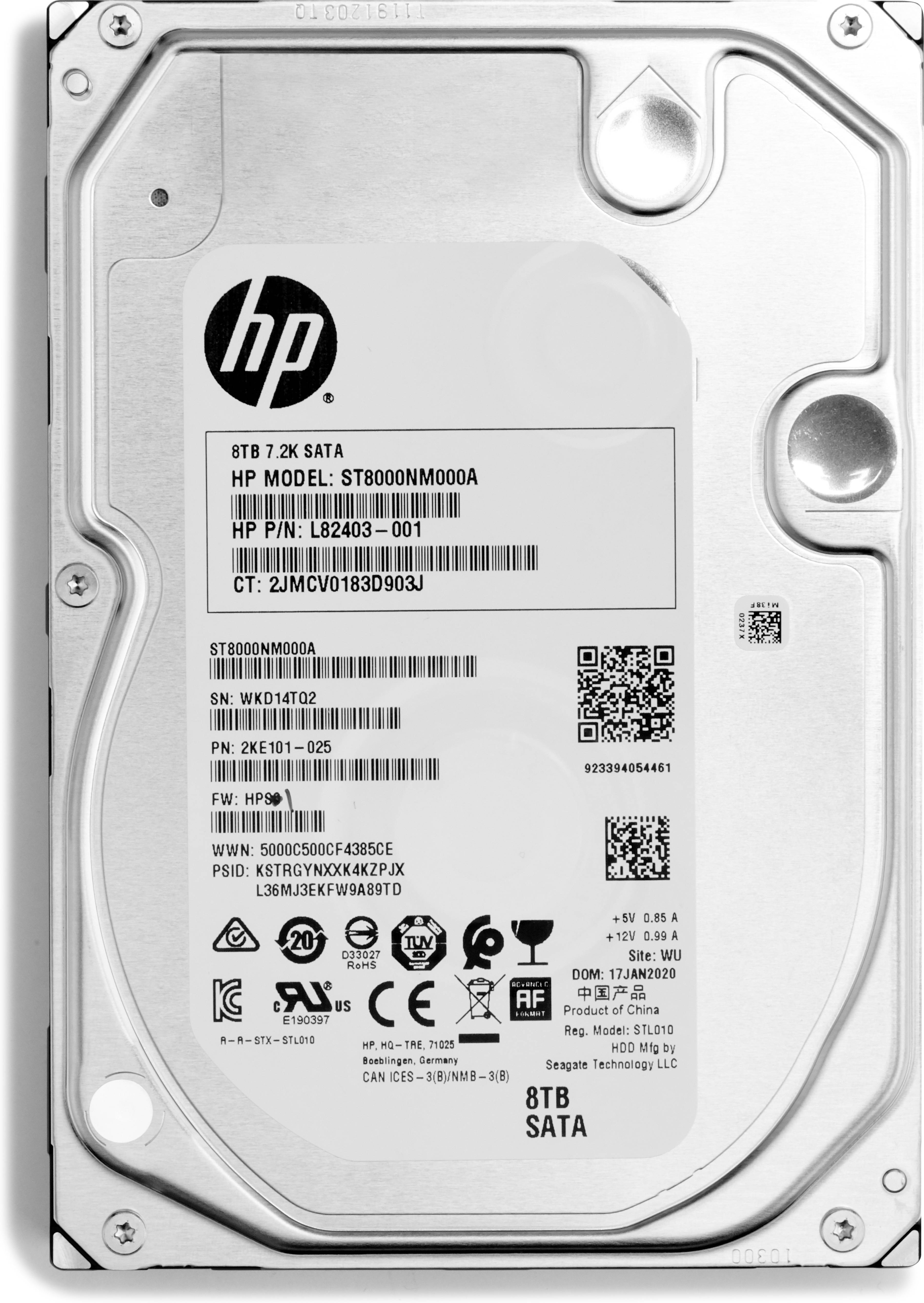 Rca Informatique - Image du produit : 8TB 7200RPM SATA 3.5IN ENTERPRISE