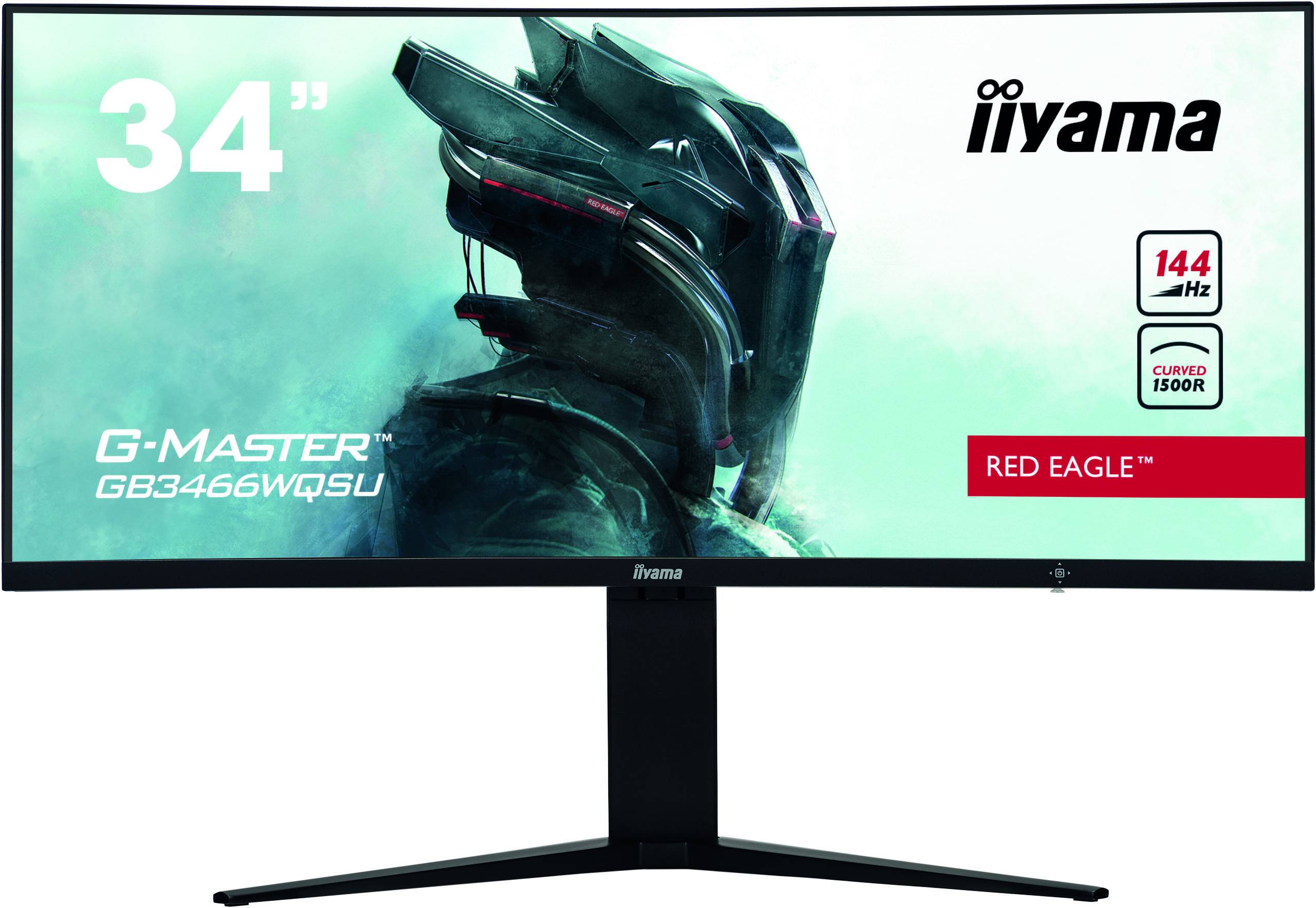 Rca Informatique - Image du produit : GB3466WQSU-B1 34IN CURV VA UWQHD 144HZ 400CD/1MS/2HDMI/2DP