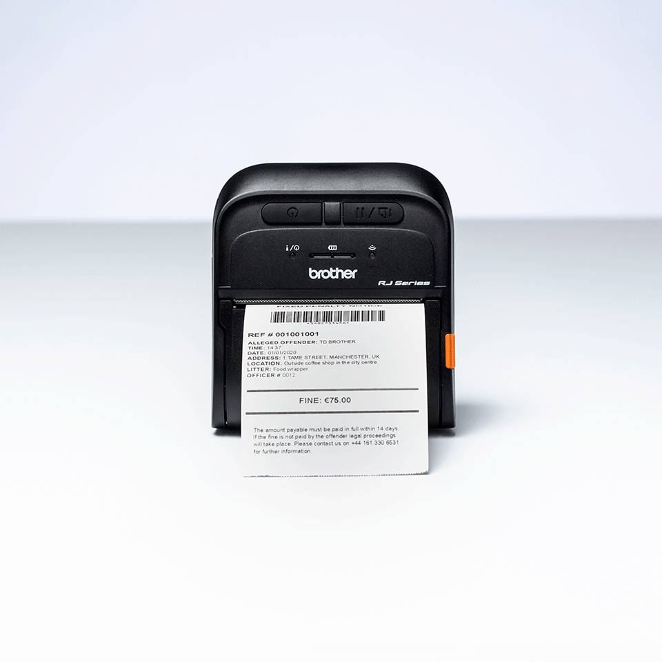 Rca Informatique - image du produit : RJ-3055WB 3IN MOBILE RECEIPT WITH BLUETOOTH MFI WIFI