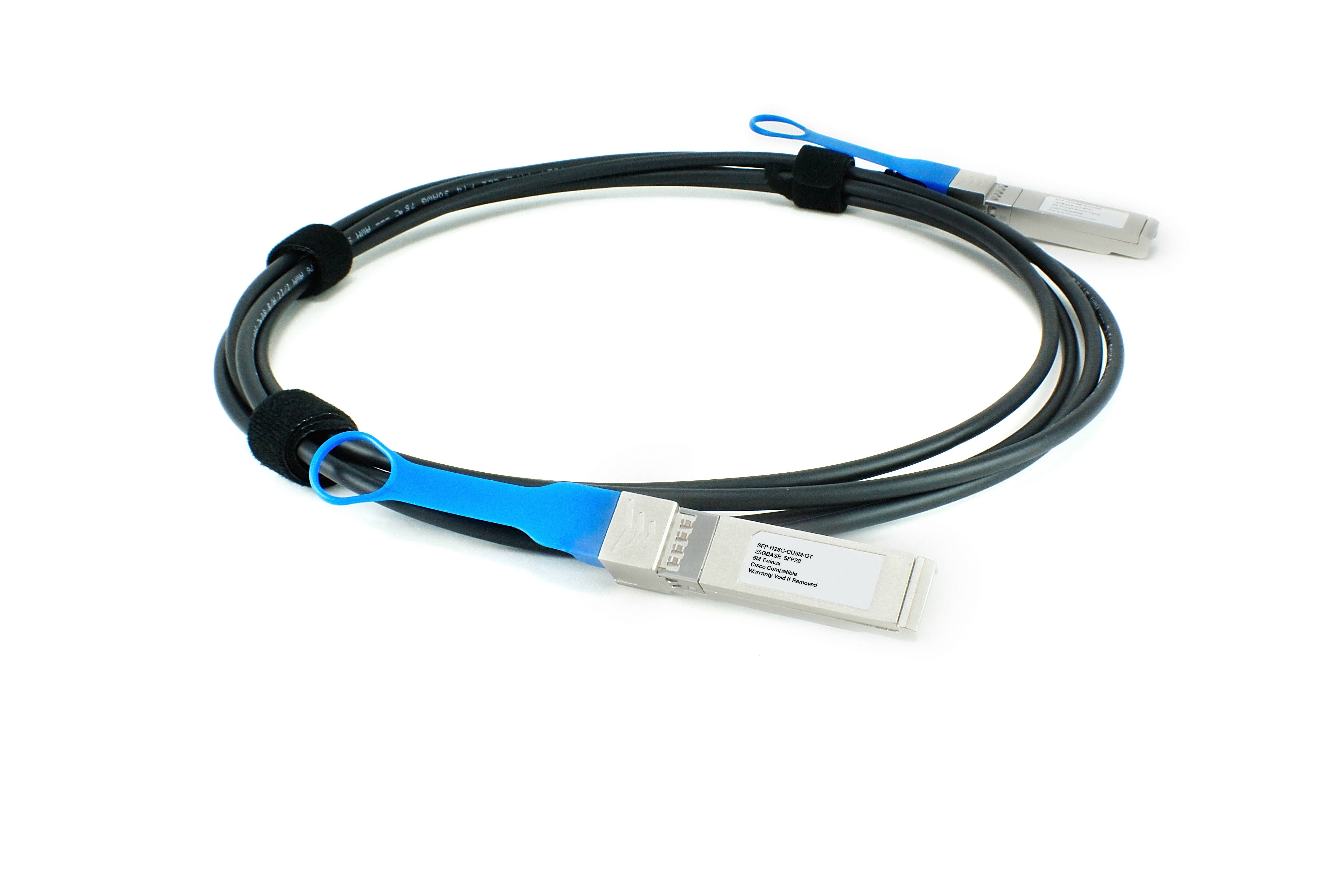 Rca Informatique - image du produit : SFP+ 10GB PASSIVE TWINAX CABLE FORTINET TO INTEL COMPATIBLE - 2