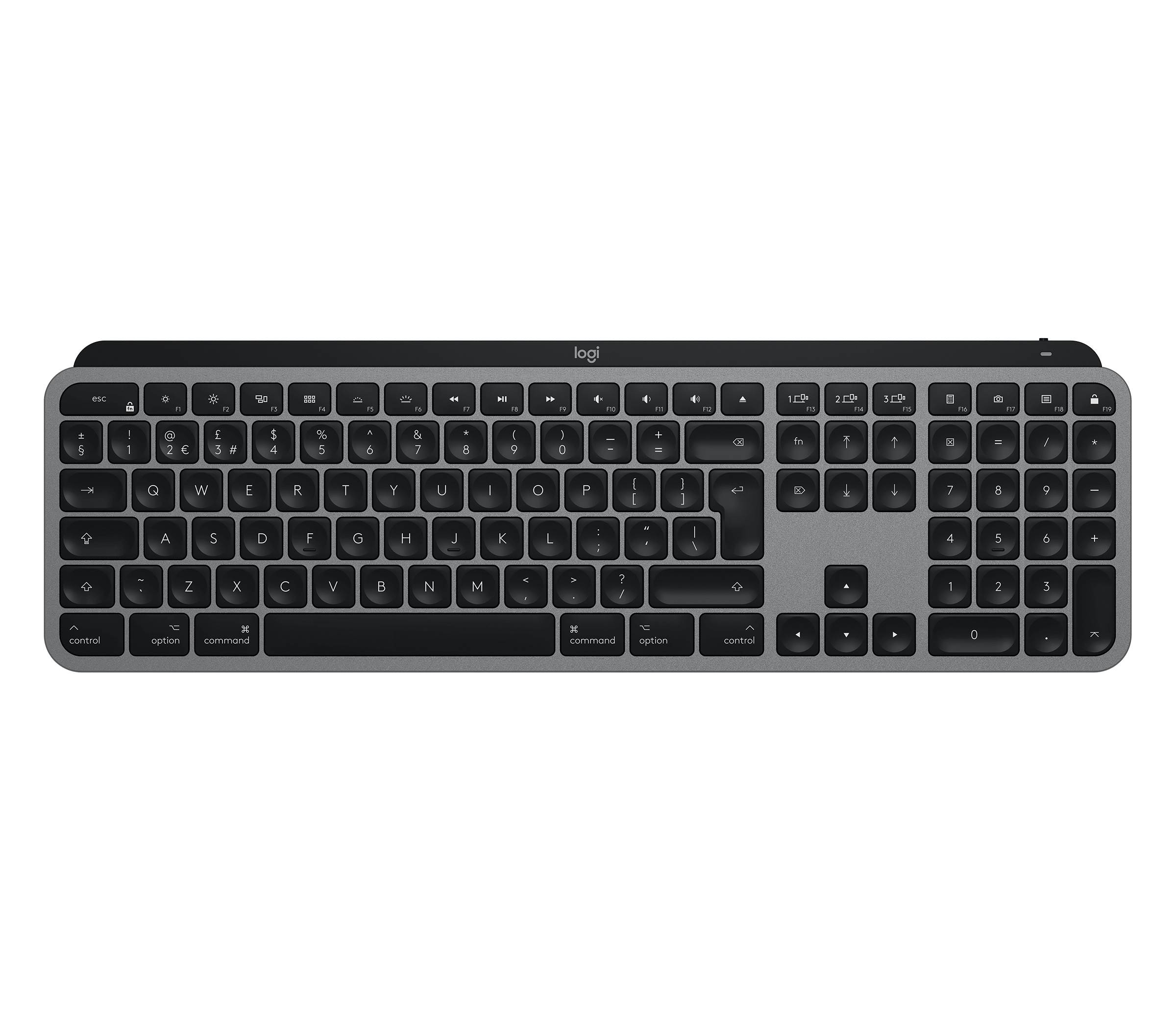 Rca Informatique - image du produit : MXKEYSMAC ADVA.WRLS ILLUMI.KEYB SPACE GREY FRA EMEA