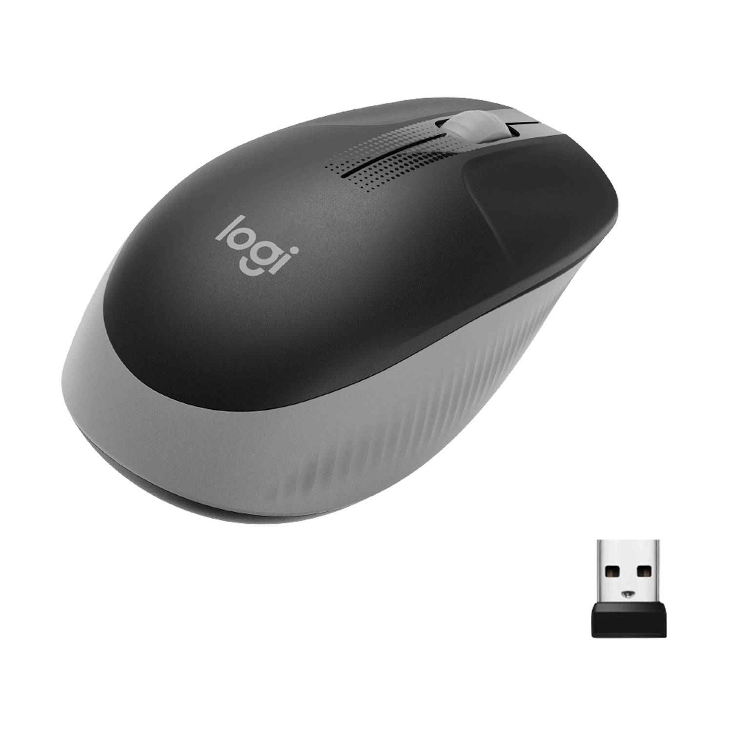 Rca Informatique - Image du produit : M190 FULL-SIZE WIRELESS MOUSE MID GREY EMEA