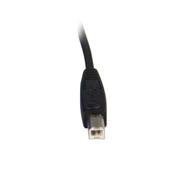 Rca Informatique - image du produit : 10 FT. USB + VGA 2-IN-1 KVM SWITCH CABLE