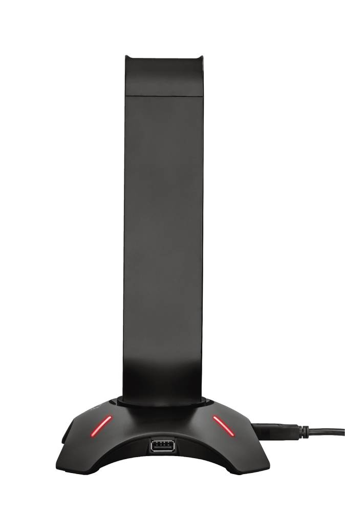 Rca Informatique - image du produit : CINTAR RGB GAMING STAND FOR HEADSET WITH 2 USB PORTS
