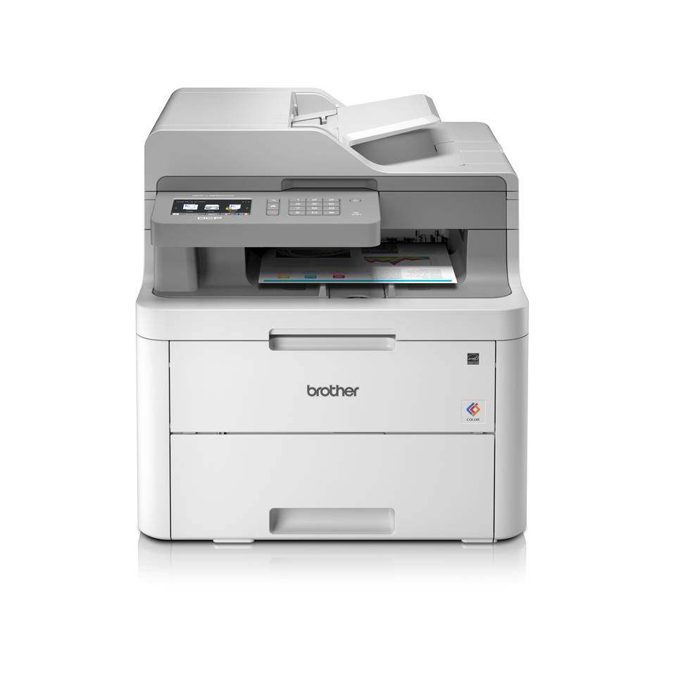 Rca Informatique - image du produit : DCP-L3550CDW MFP LED COLOR WIFI DUPLEX AUTOIMPRESSION FEEDER IN