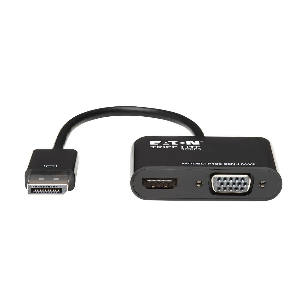 Rca Informatique - image du produit : DISPLAYPORT 1.2 TO VGA/HDMI