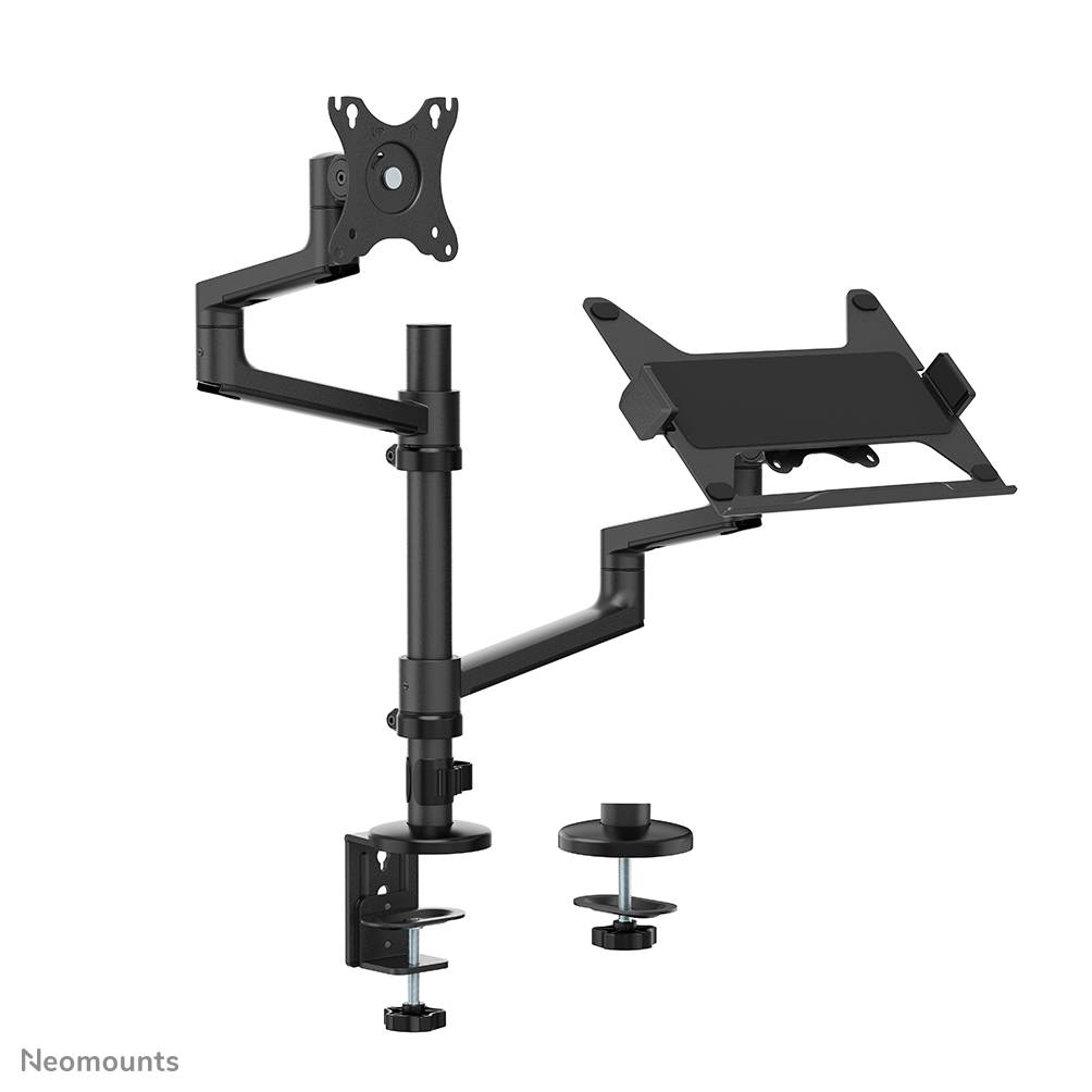 Rca Informatique - image du produit : NEOMOUNTS LAPTOP + SCREEN DESK MOUNT (CLAMP+GROMMET)