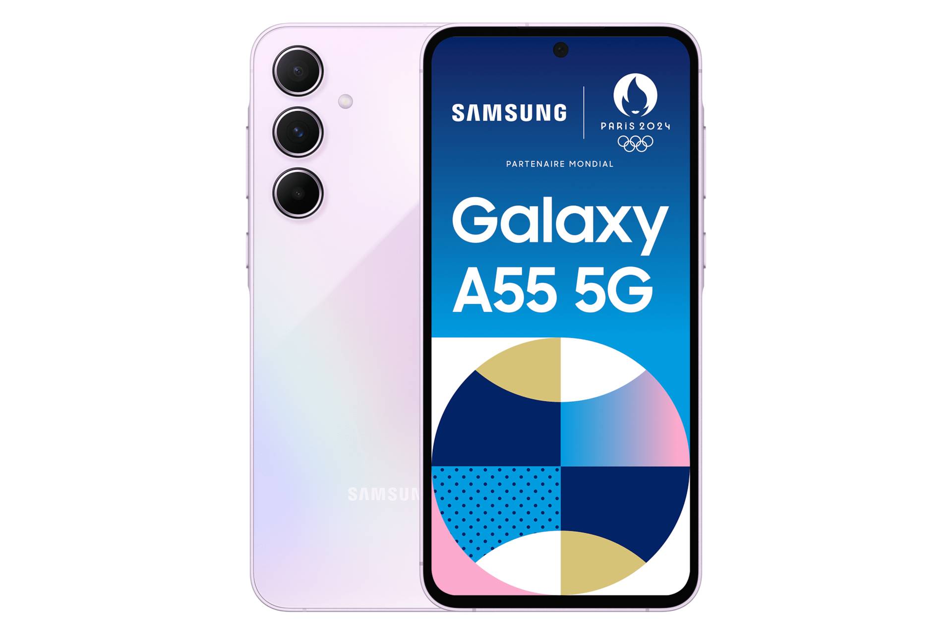 Rca Informatique - Image du produit : SAMSUNG A55 5G 256GB 6.5IN ANDROID 14