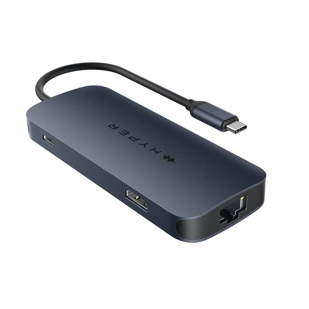 Rca Informatique - image du produit : HYPERDRIVE ECOSMART GEN.2 UNIVERSAL USB-C 8-IN-1 HUB 140W