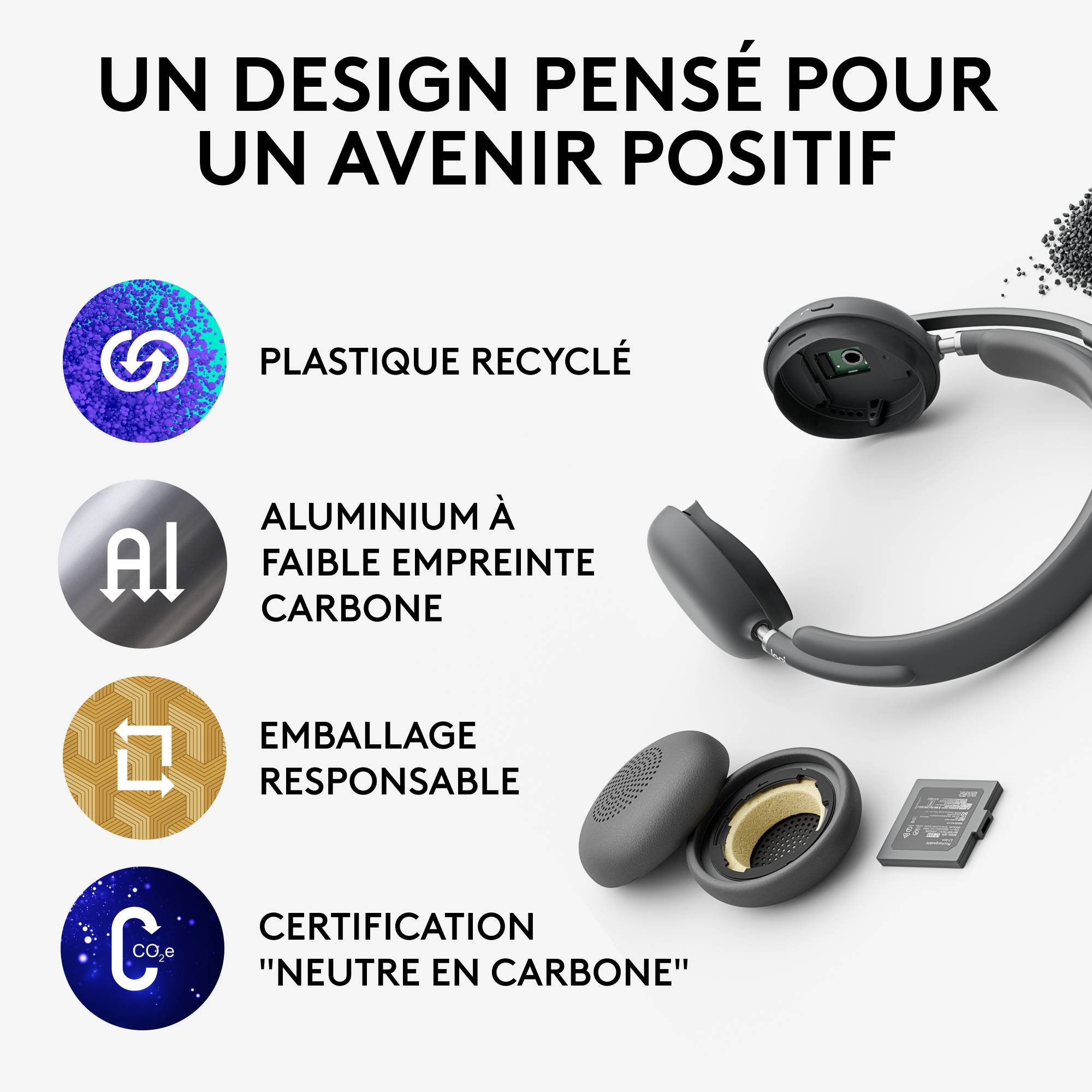 Rca Informatique - image du produit : HEADSET LOGITECH ZONE WRLS 2 UC GRAPHITETEAMS 2.4GHZ/BT N/A 914