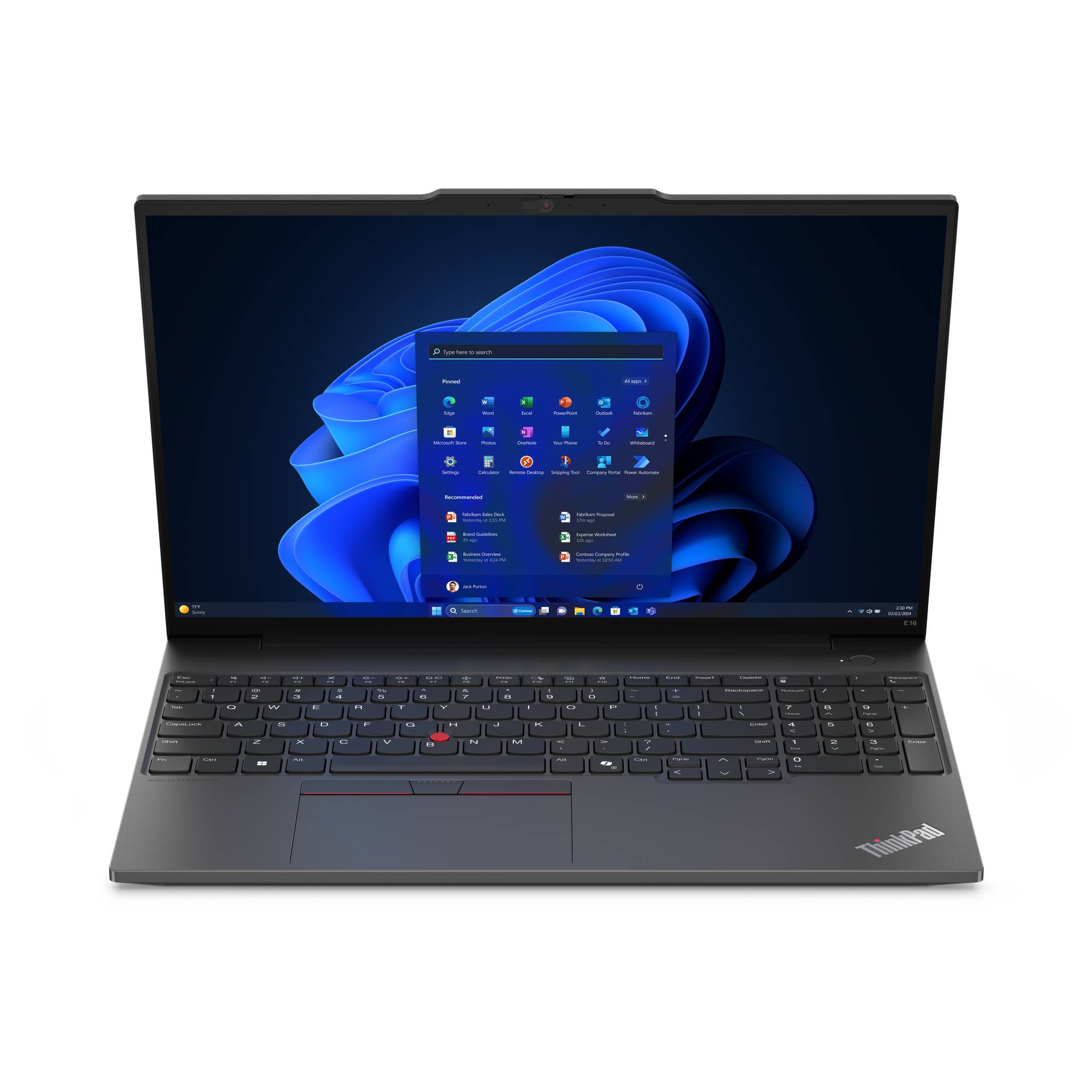 Rca Informatique - image du produit : THINKPAD E16 ULTRA 5 125U 512GB 16GB 16IN NOOD W11P