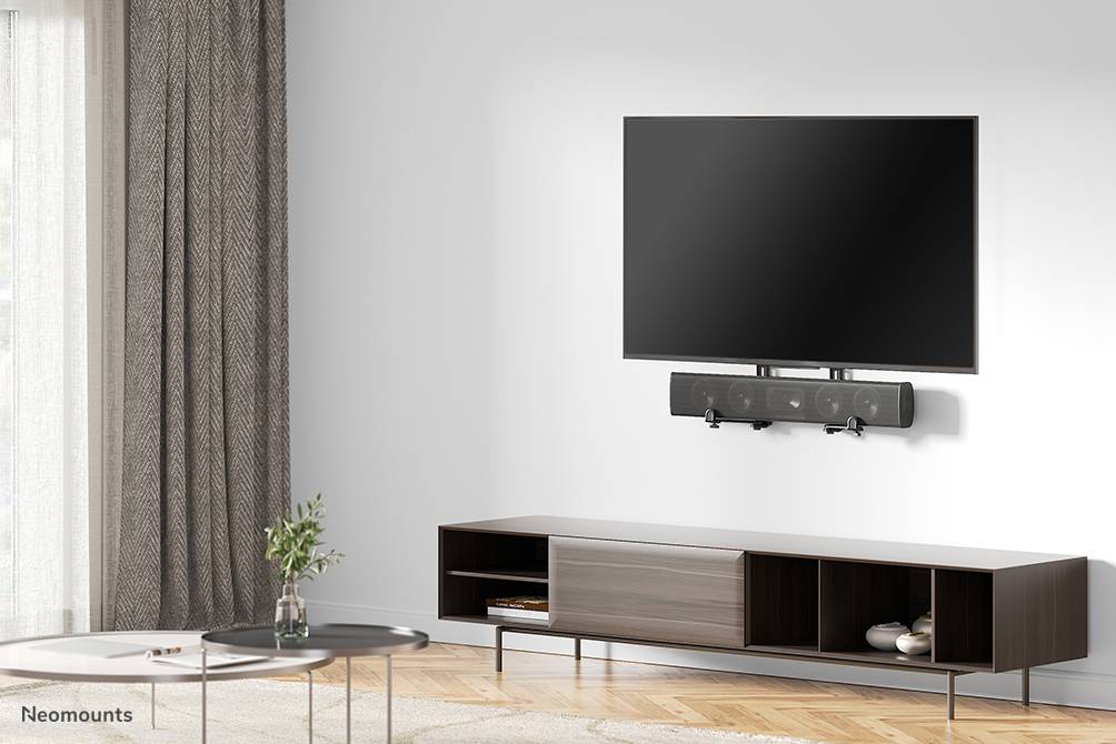 Rca Informatique - image du produit : NEWSTAR SOUNDBAR VESA MOUNT BLACK