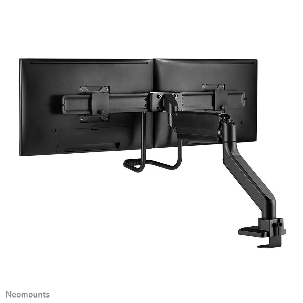 Rca Informatique - image du produit : NEOMOUNTS BY NEWSTAR SCREEN DESK MOUNT 2 SCREENS(TOPFIX CLAM