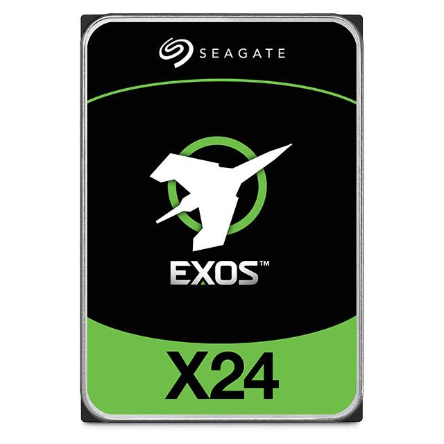 Rca Informatique - image du produit : EXOS X24 24TB SATA ISE 3.5IN 7200RPM 6GB/S 512E/4KN