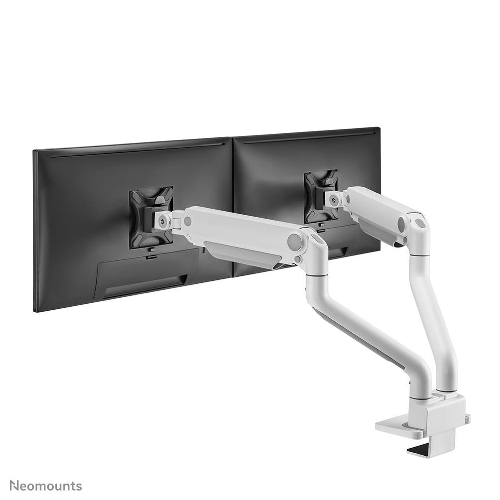 Rca Informatique - image du produit : NEOMOUNTS SELECT DESK MOUNT DOUBLE DISPLAY (TOPFIX CLAMP/GRO