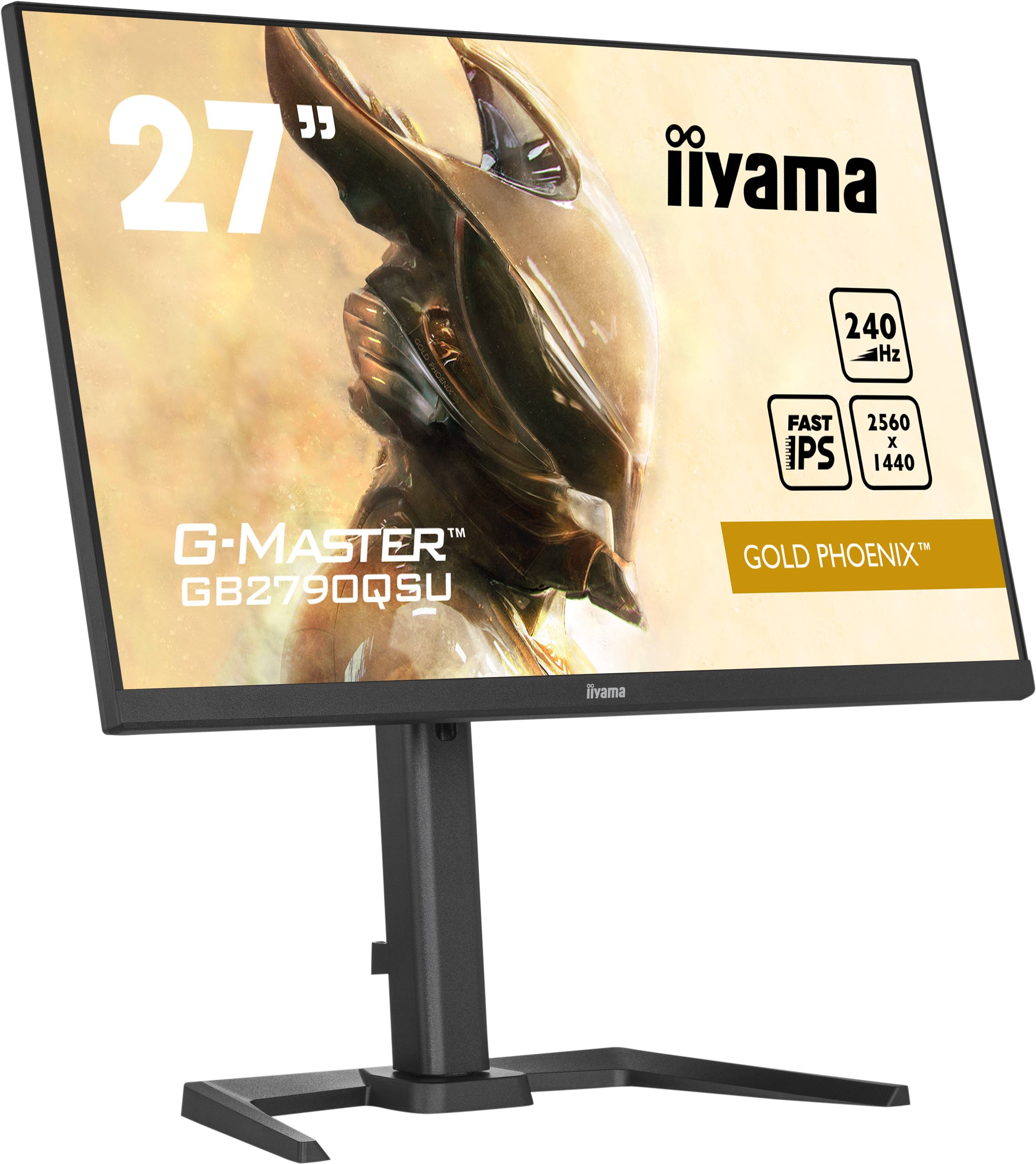 Rca Informatique - image du produit : GB2790QSU-B5 27IN IPS WQHD 240HZ/400CD/HDMI/DP/2USB/HAS