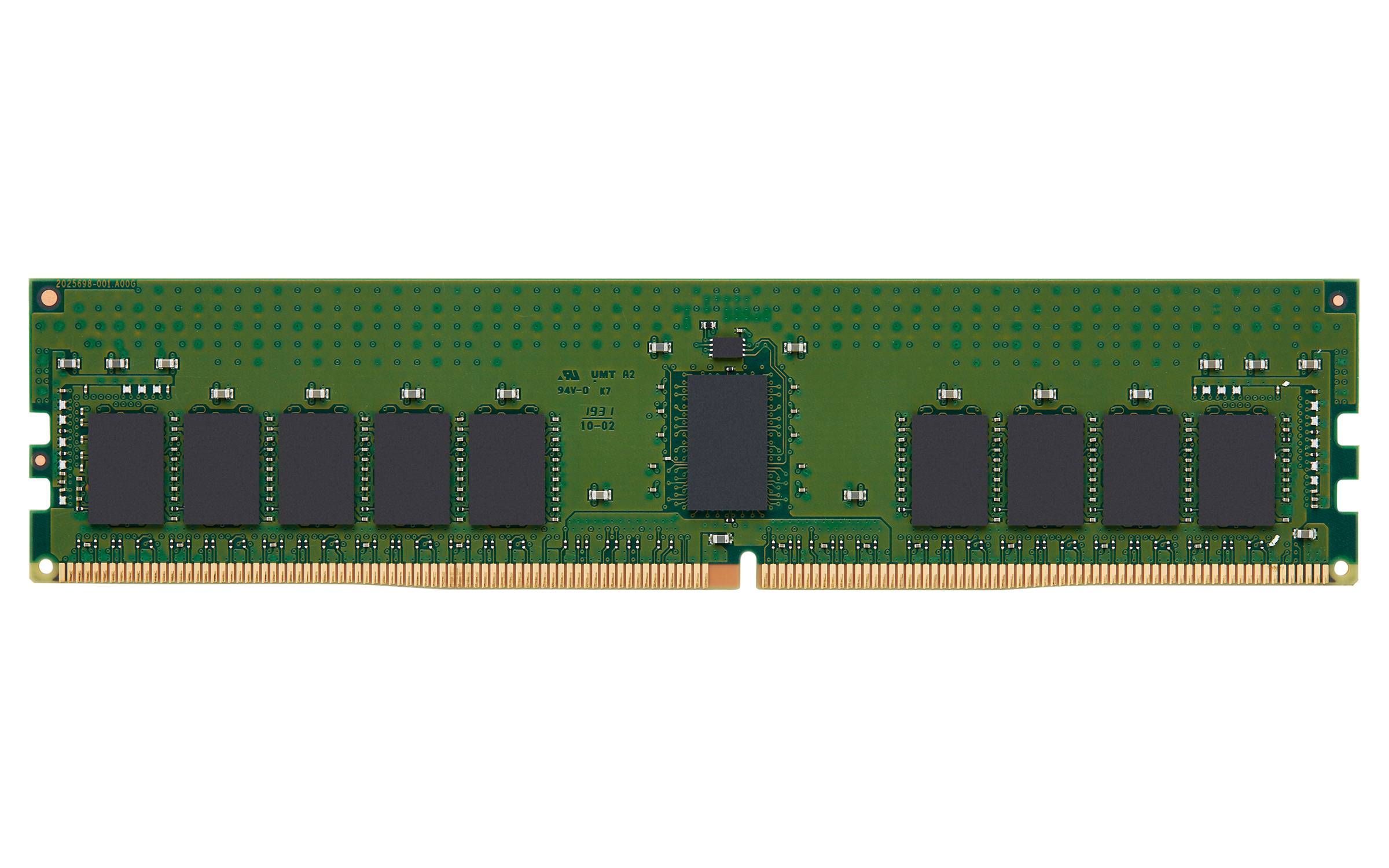 Rca Informatique - image du produit : 32GB DDR4 3200MT/S ECC REG CL22 DIMM 2RX8 HYNIX C