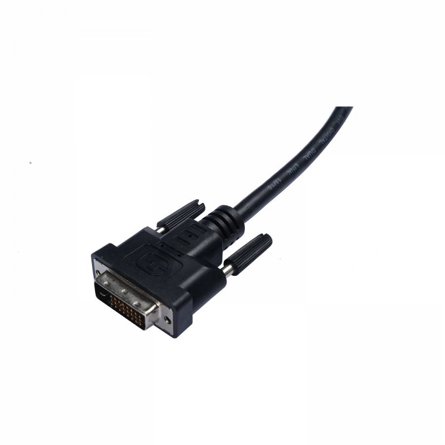 Rca Informatique - image du produit : DVI CABLE DUAL LINK 3M 10FT BLK DVI-D CABLE 4K 30HZ UHD BLACK